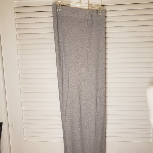 Excellent Condition Cara Santana x Nine West Ash Gray Sweater Wide Leg Pants - Picture 1 of 3